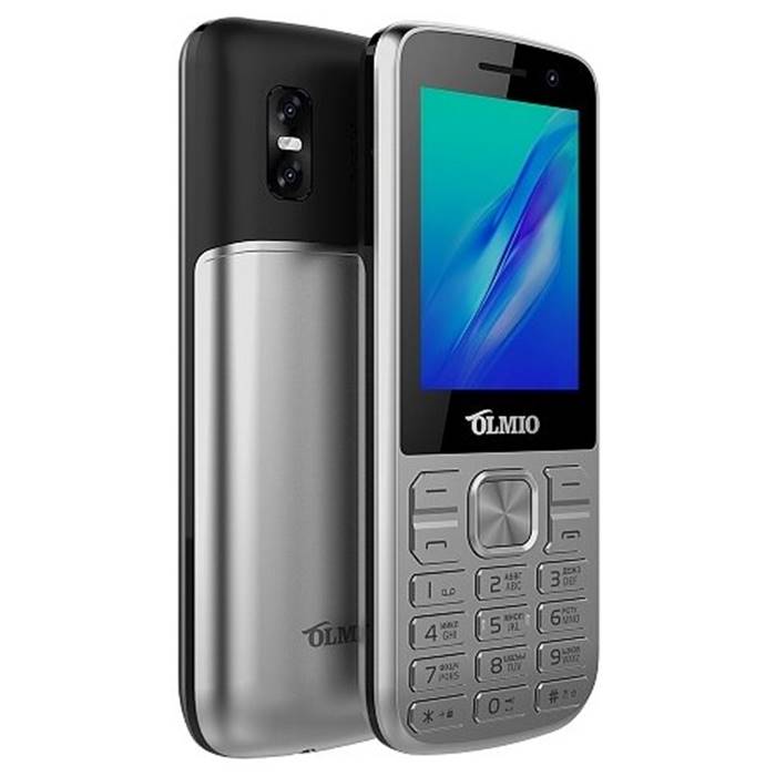 Мобильный телефон Olmio M22 серебро