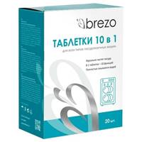 ч/м Brezo 87466 Таблетки ALL IN 1 для посудомоечной машины, 20 шт.
