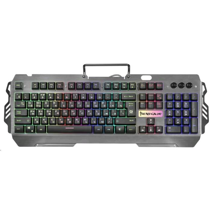 Клавиатура DEFENDER Renegade GK-640DL RU,RGB подсветка, 9 режимов